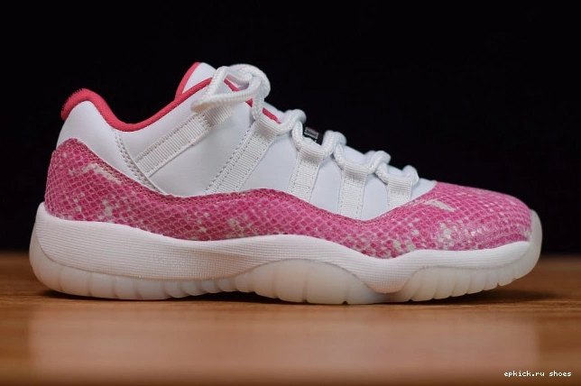 Cheap Pink WMNS 11 Jordan Air Low AH7860-106 Snakeskin 0724